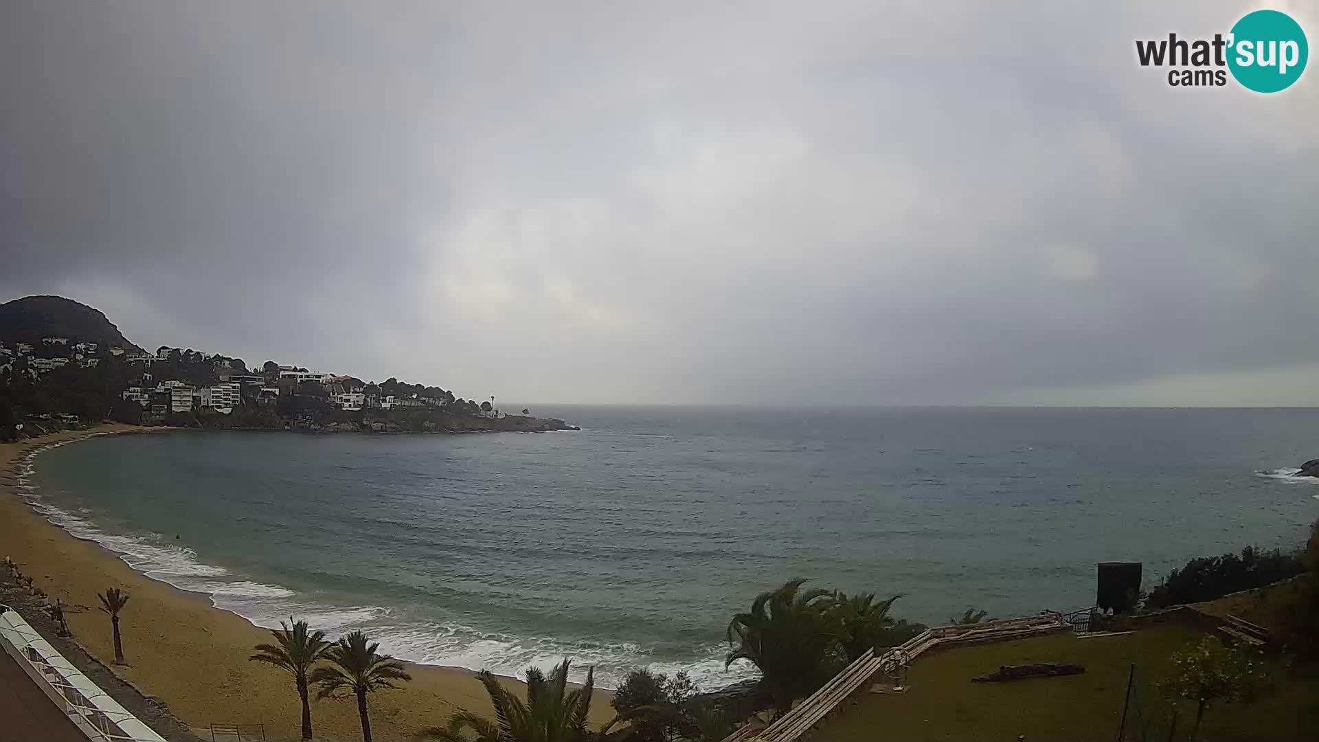 Platja de l’Almadrava Strand Webcam Roses – Costa Brava – Spanien