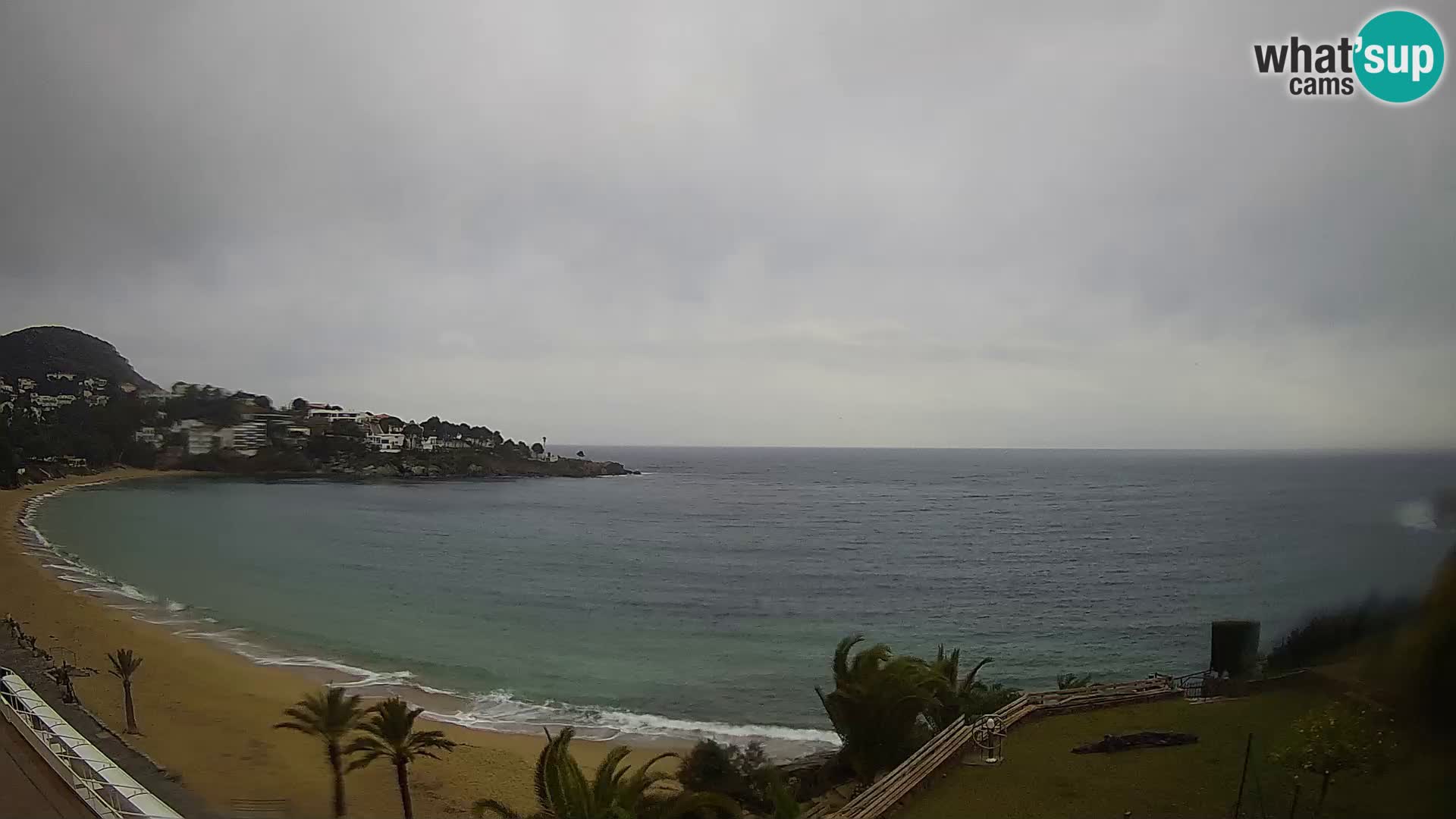 Plaža de l’Almadrava Spletna kamera Roses – Costa Brava – Španija