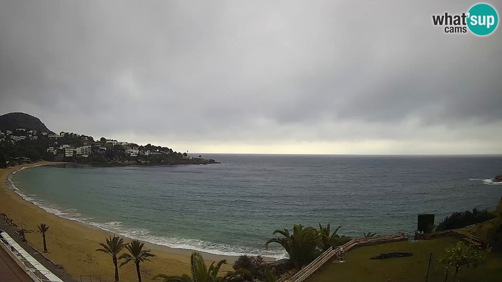 Plaža de l’Almadrava Spletna kamera Roses – Costa Brava – Španija