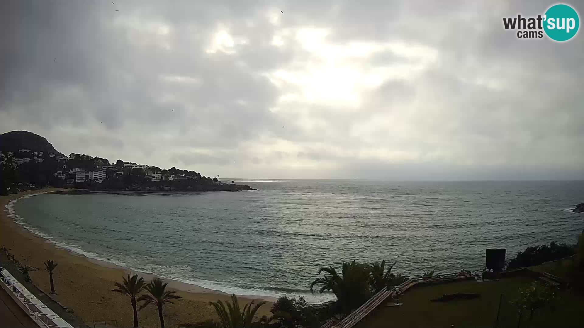 Platja de l’Almadrava Strand Webcam Roses – Costa Brava – Spanien