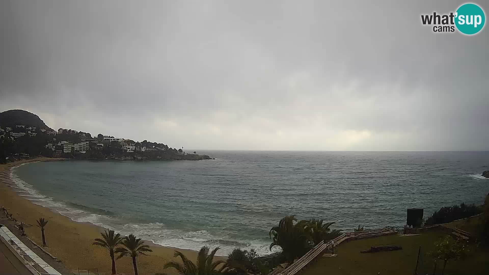 Platja de l’Almadrava Strand Webcam Roses – Costa Brava – Spanien