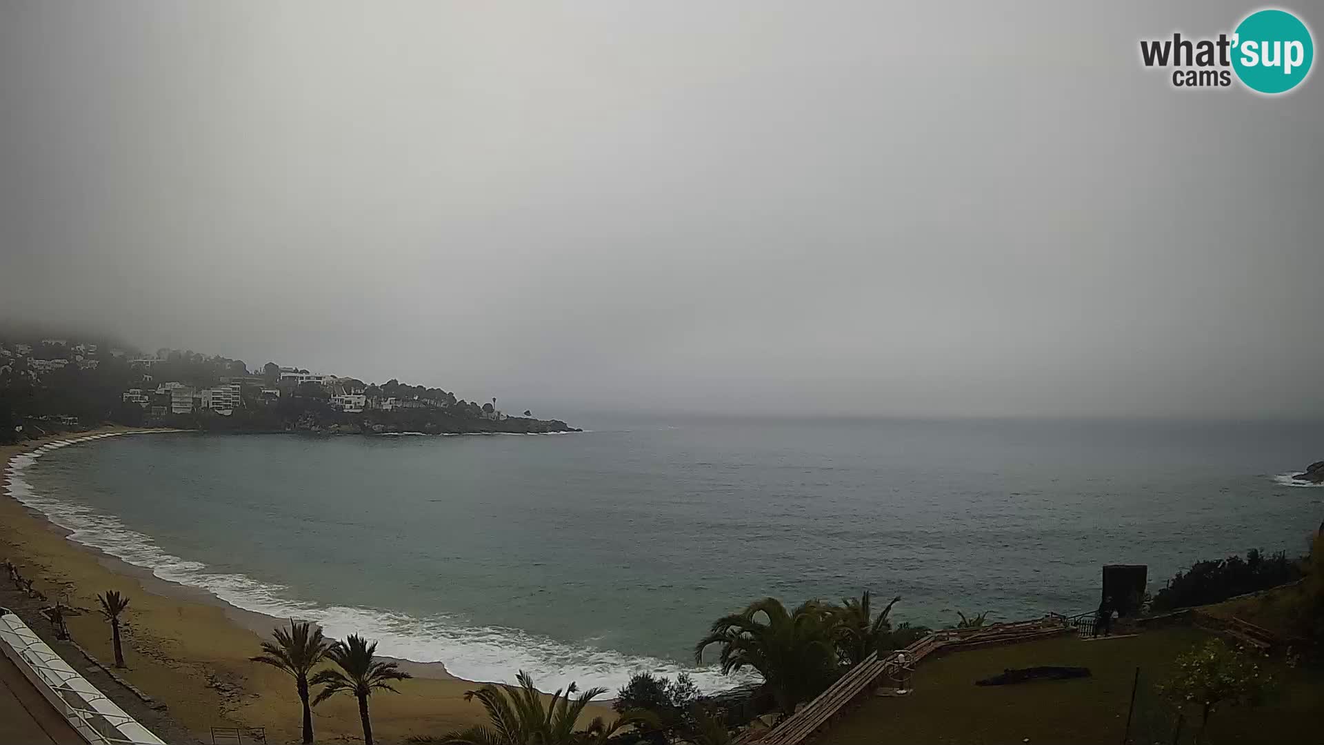 Platja de l’Almadrava beach Live Webcam Roses – Costa Brava – Spain