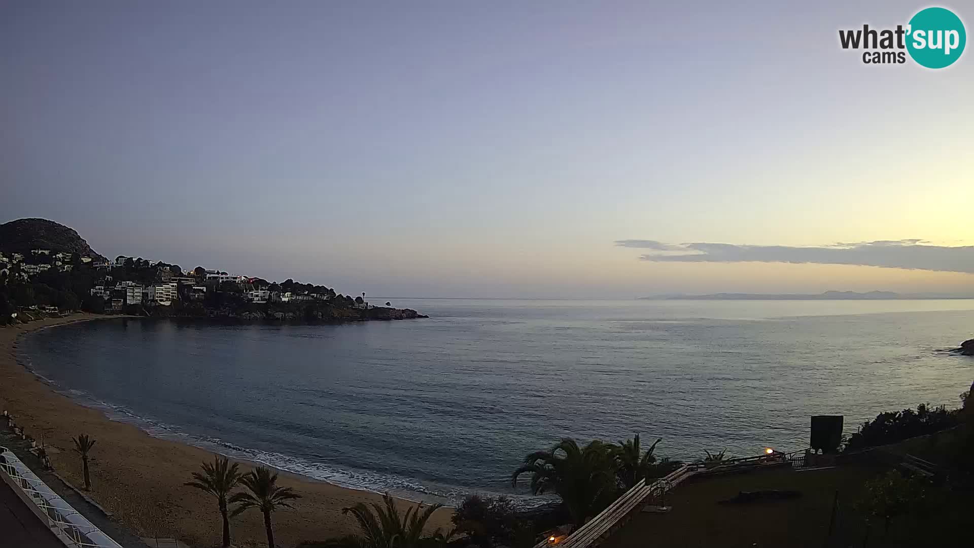 Platja de l’Almadrava Strand Webcam Roses – Costa Brava – Spanien