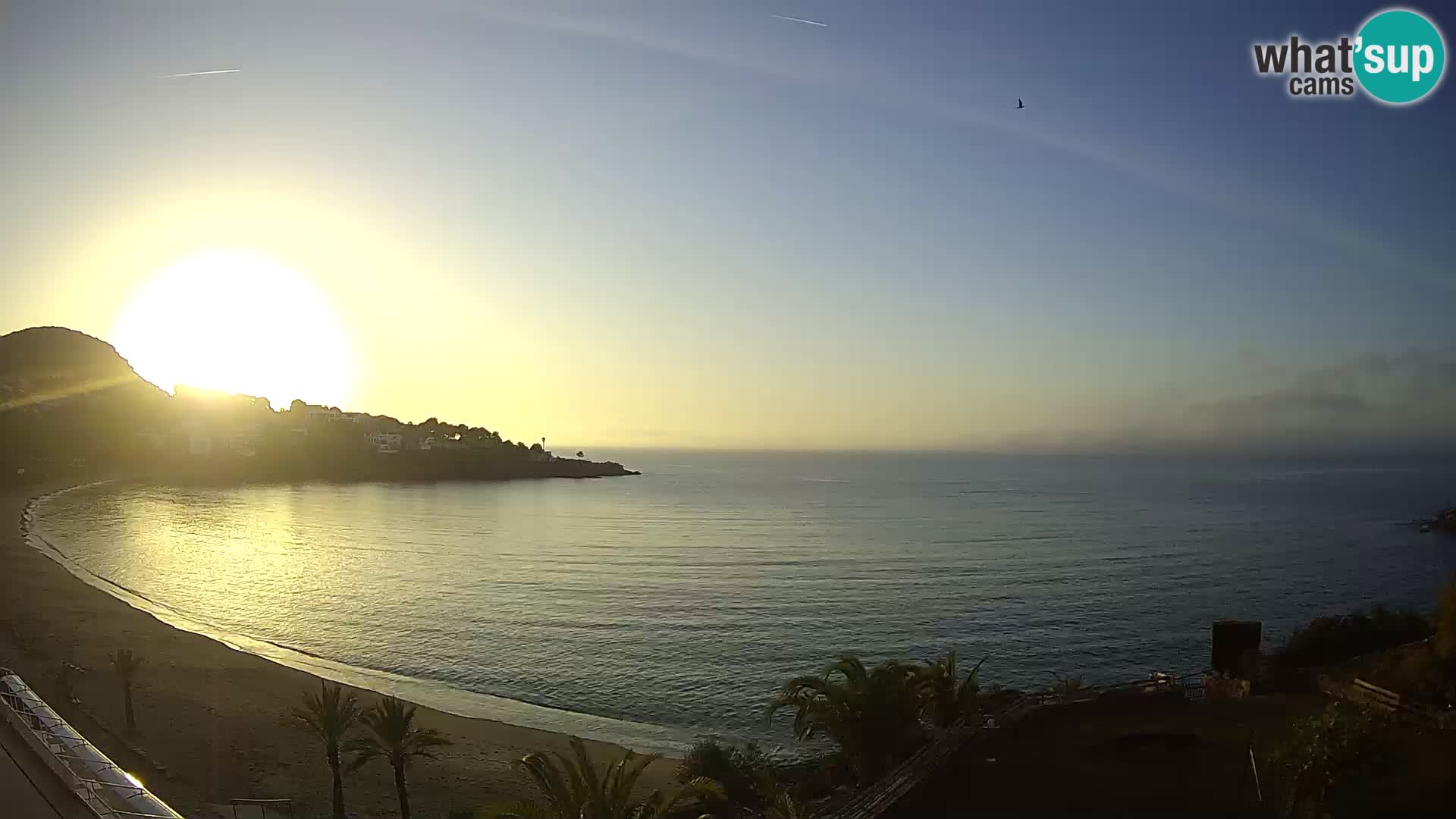 Plage de l’Almadrava Livecam Roses – Costa Brava – Espagne