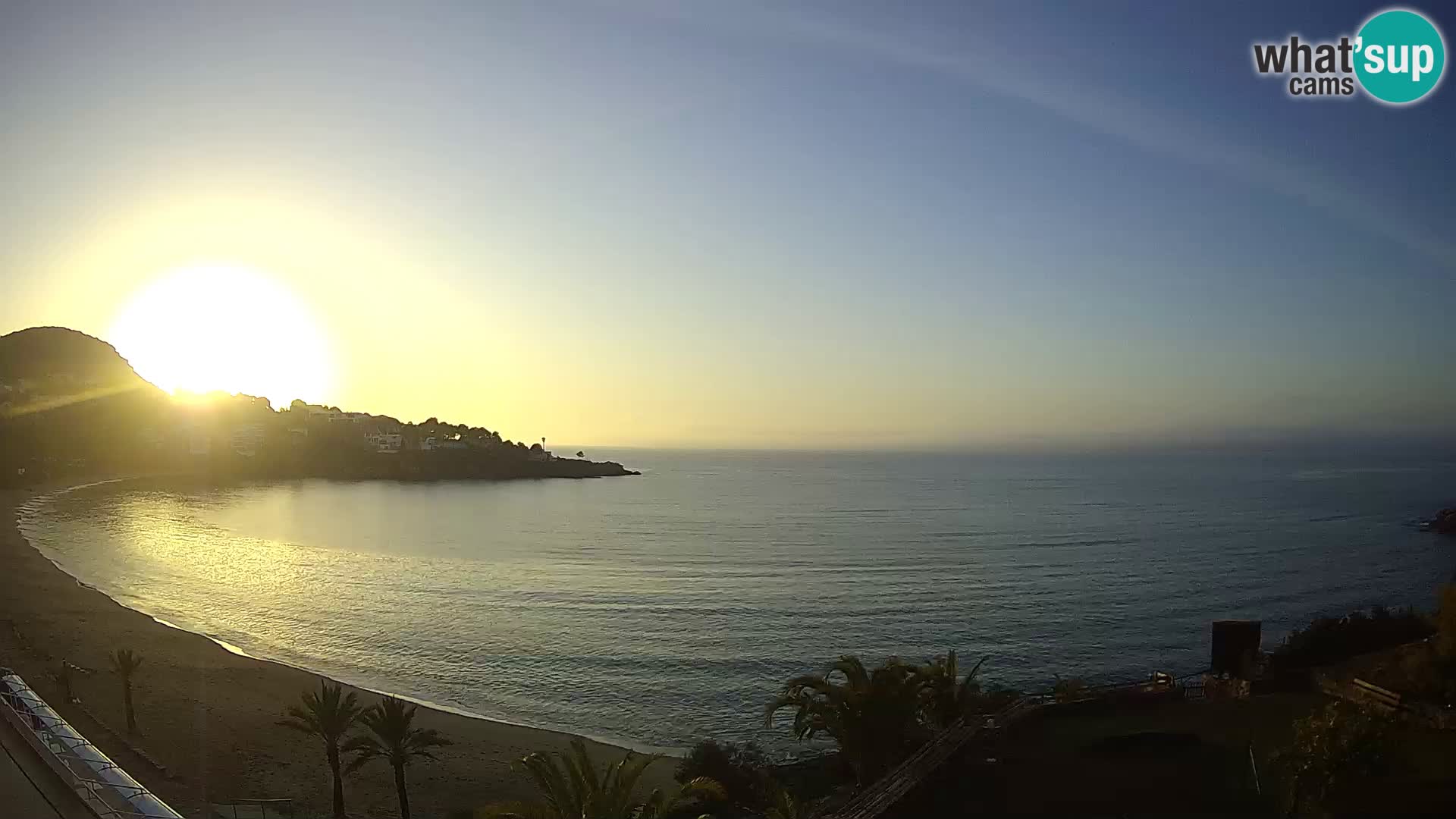 Plage de l’Almadrava Livecam Roses – Costa Brava – Espagne