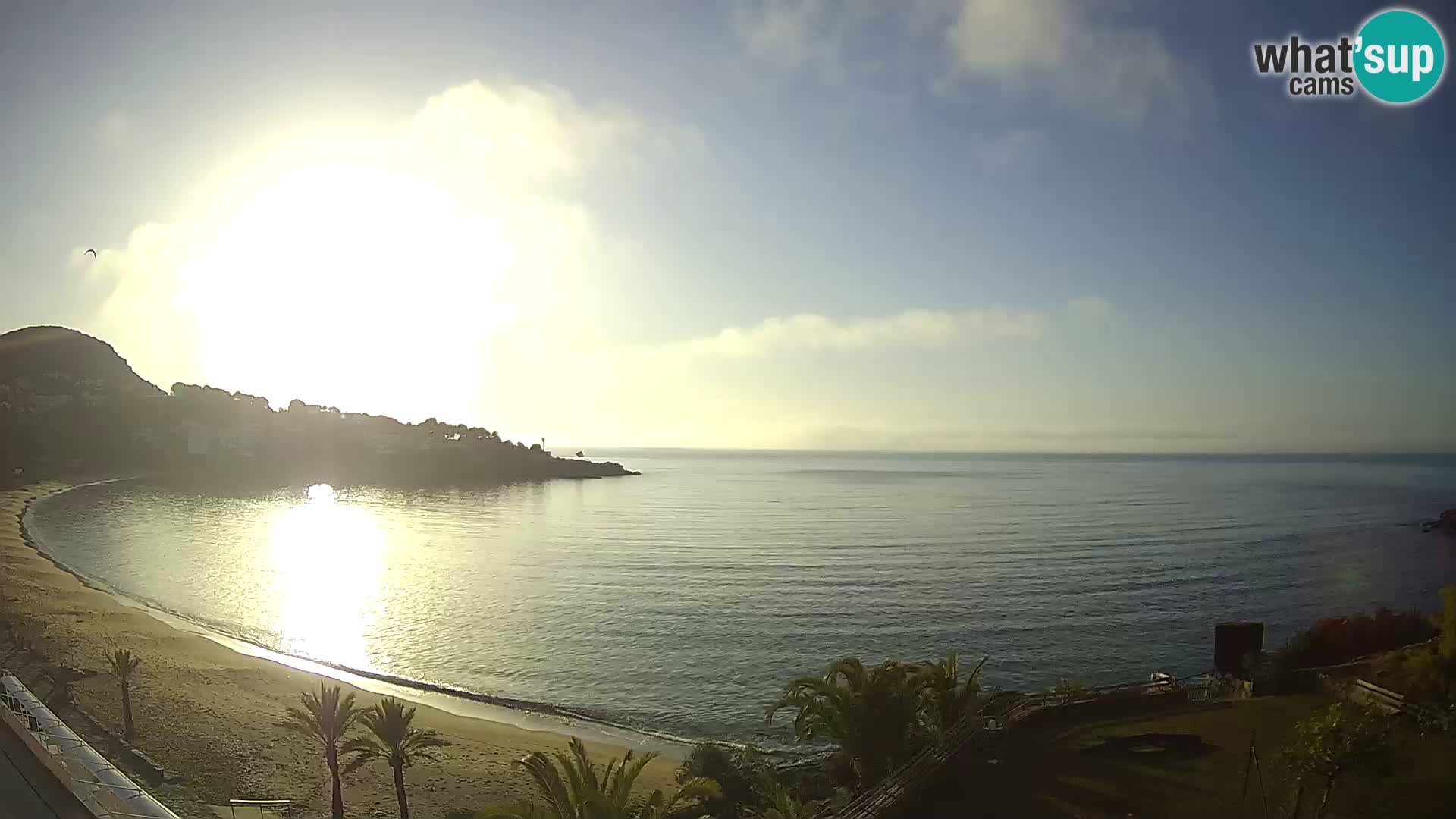 Plage de l’Almadrava Livecam Roses – Costa Brava – Espagne