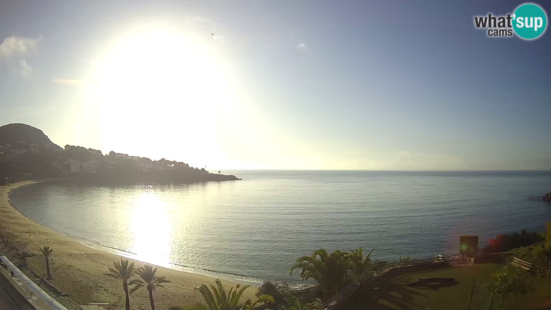 Platja de l’Almadrava beach Live Webcam Roses – Costa Brava – Spain