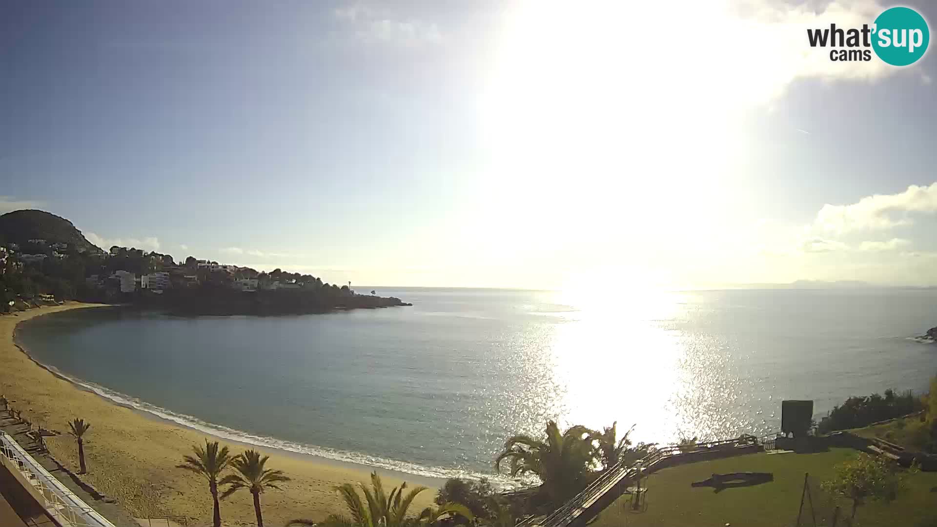 Platja de l’Almadrava Spiaggia Live Webcam Roses – Costa Brava – Spagna