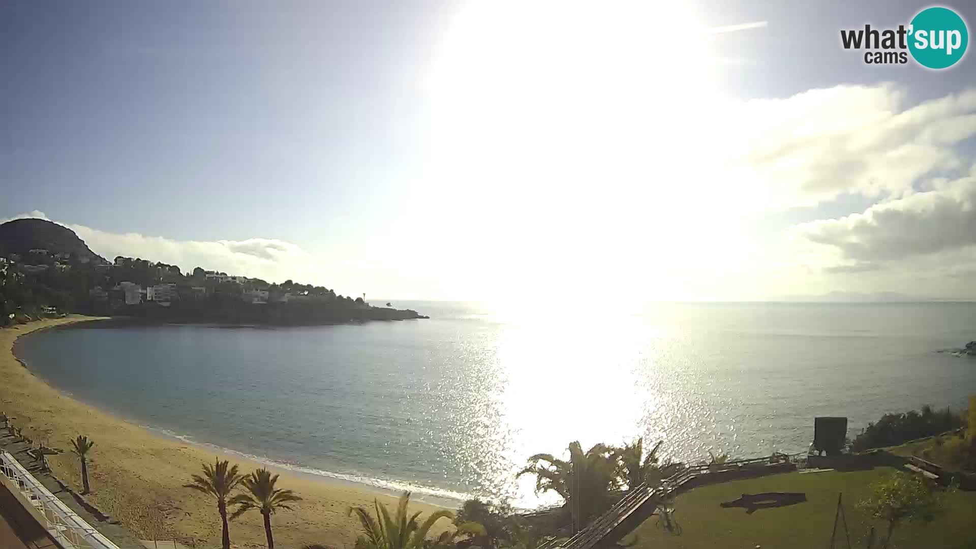 Platja de l’Almadrava Spiaggia Live Webcam Roses – Costa Brava – Spagna