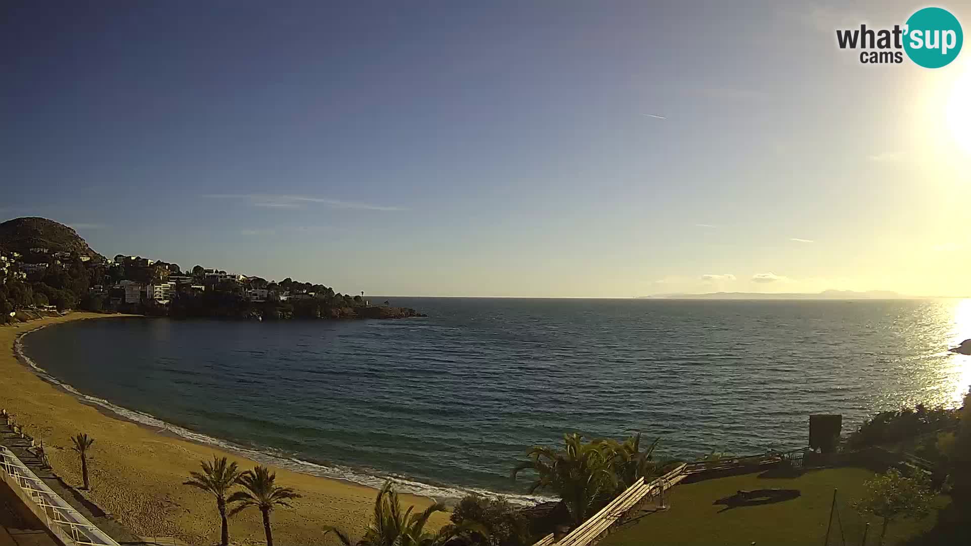 Plaža de l’Almadrava web kamera Roses – Costa Brava – Španjolska