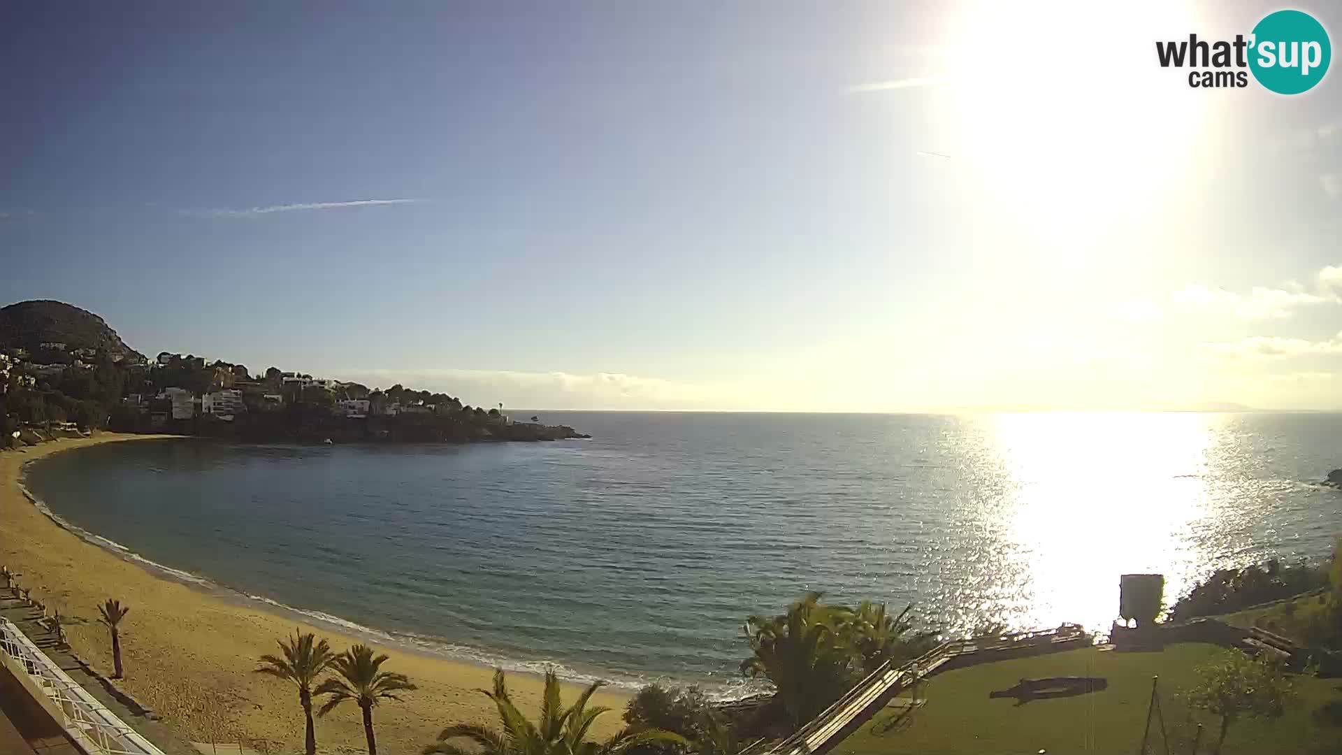 Plaža de l’Almadrava web kamera Roses – Costa Brava – Španjolska