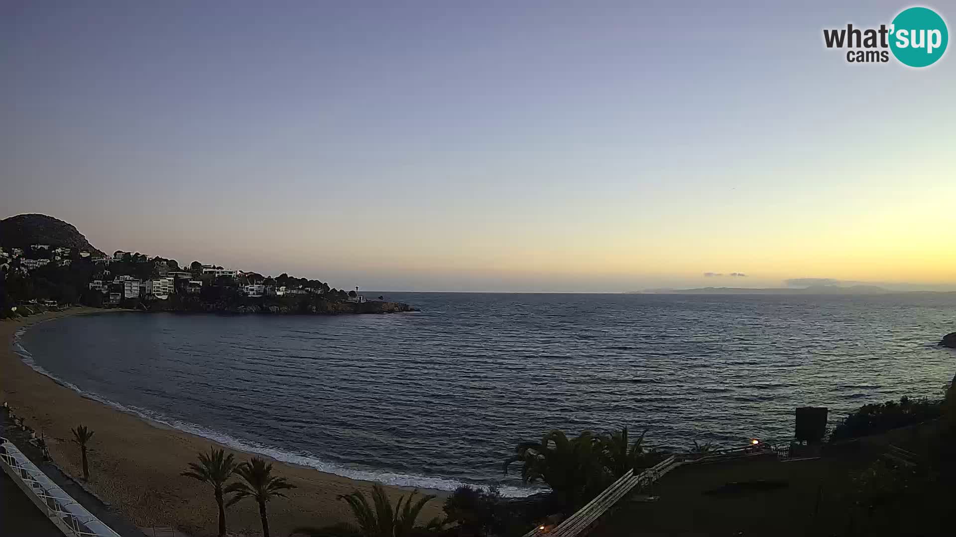 Platja de l’Almadrava Spiaggia Live Webcam Roses – Costa Brava – Spagna