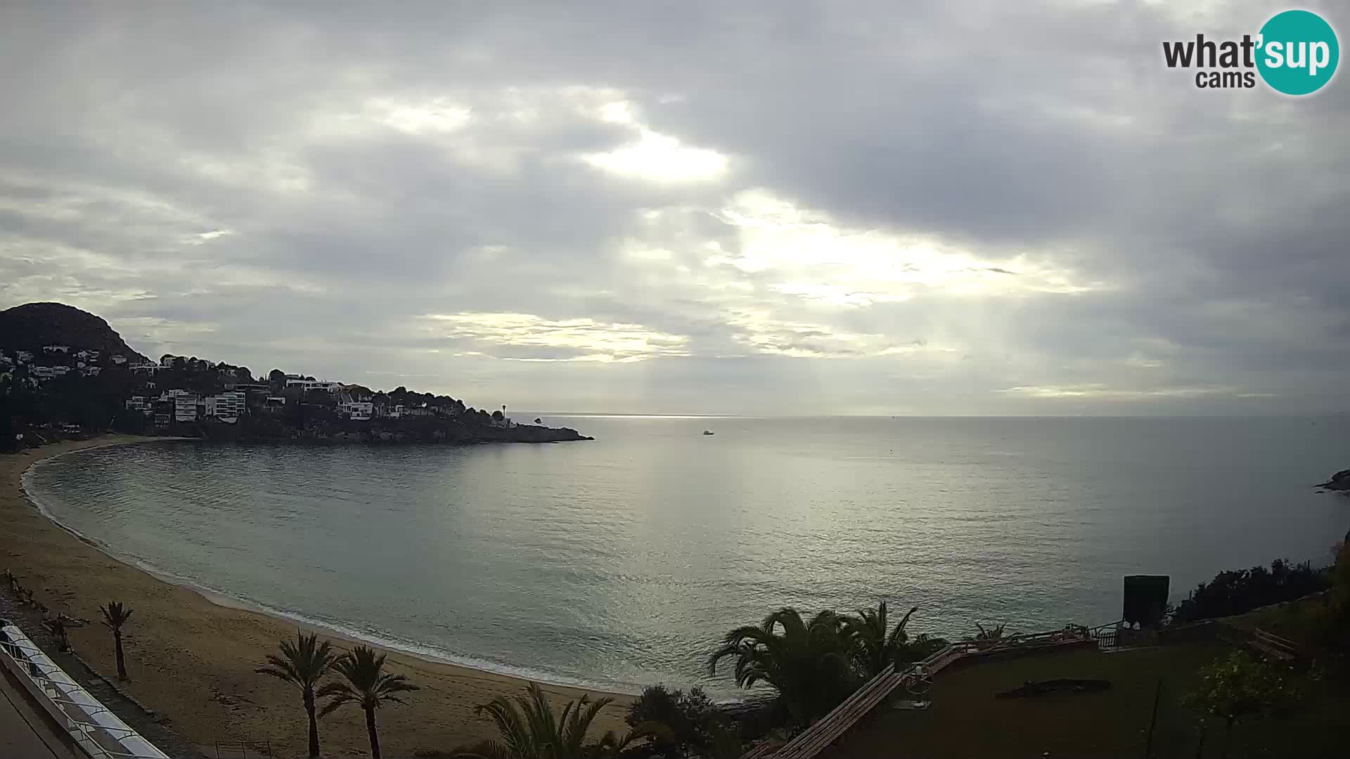Plage de l’Almadrava Livecam Roses – Costa Brava – Espagne