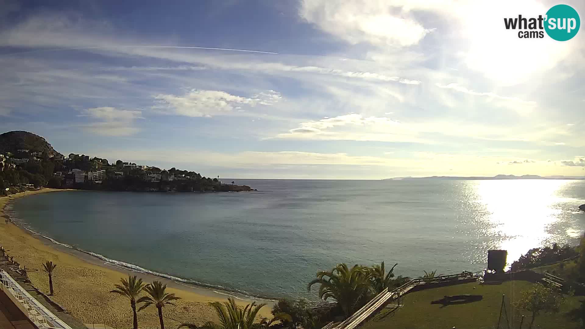 Playa de l’Almadrava camera en vivo Roses – Costa Brava – Espana