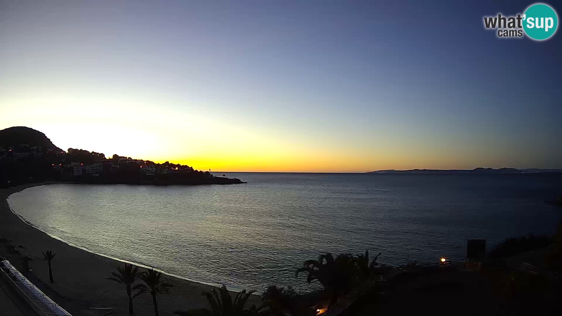 Plage de l’Almadrava Livecam Roses – Costa Brava – Espagne