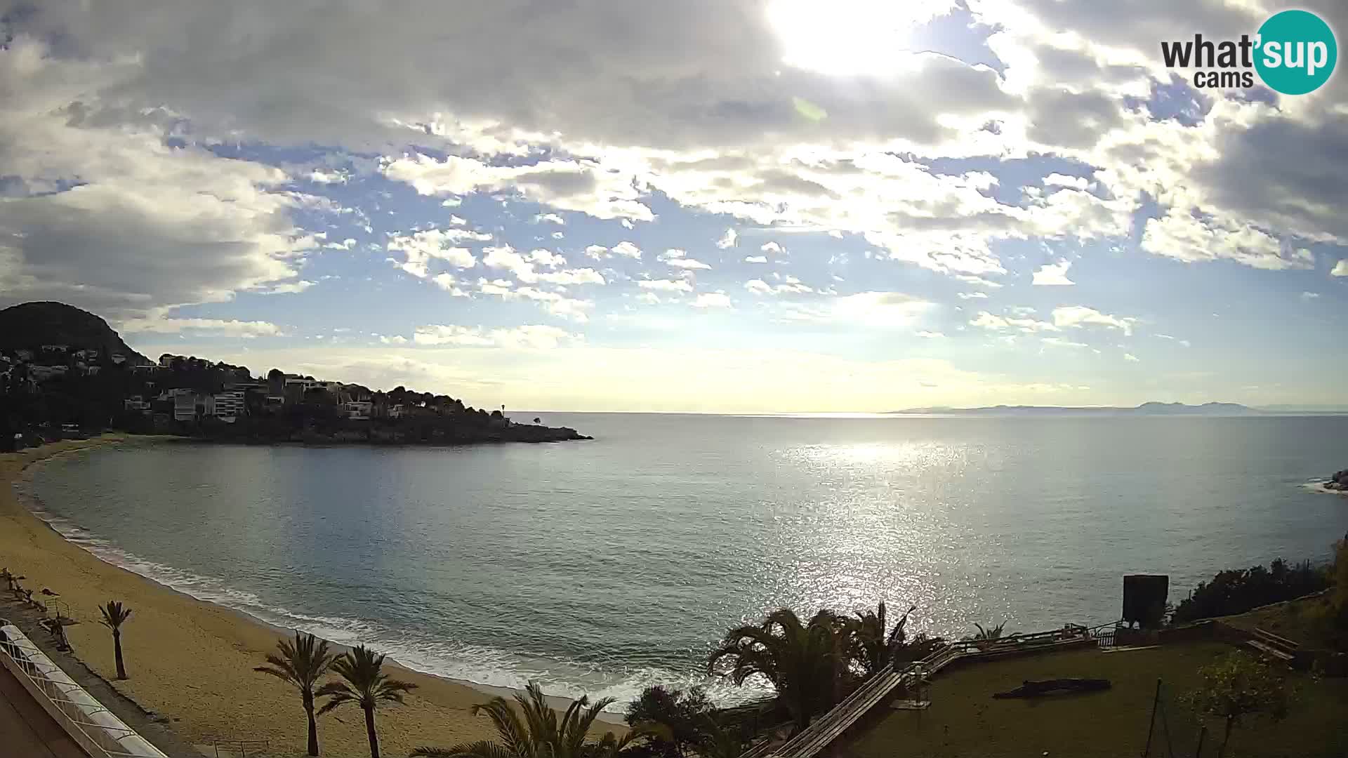 Plaža de l’Almadrava web kamera Roses – Costa Brava – Španjolska