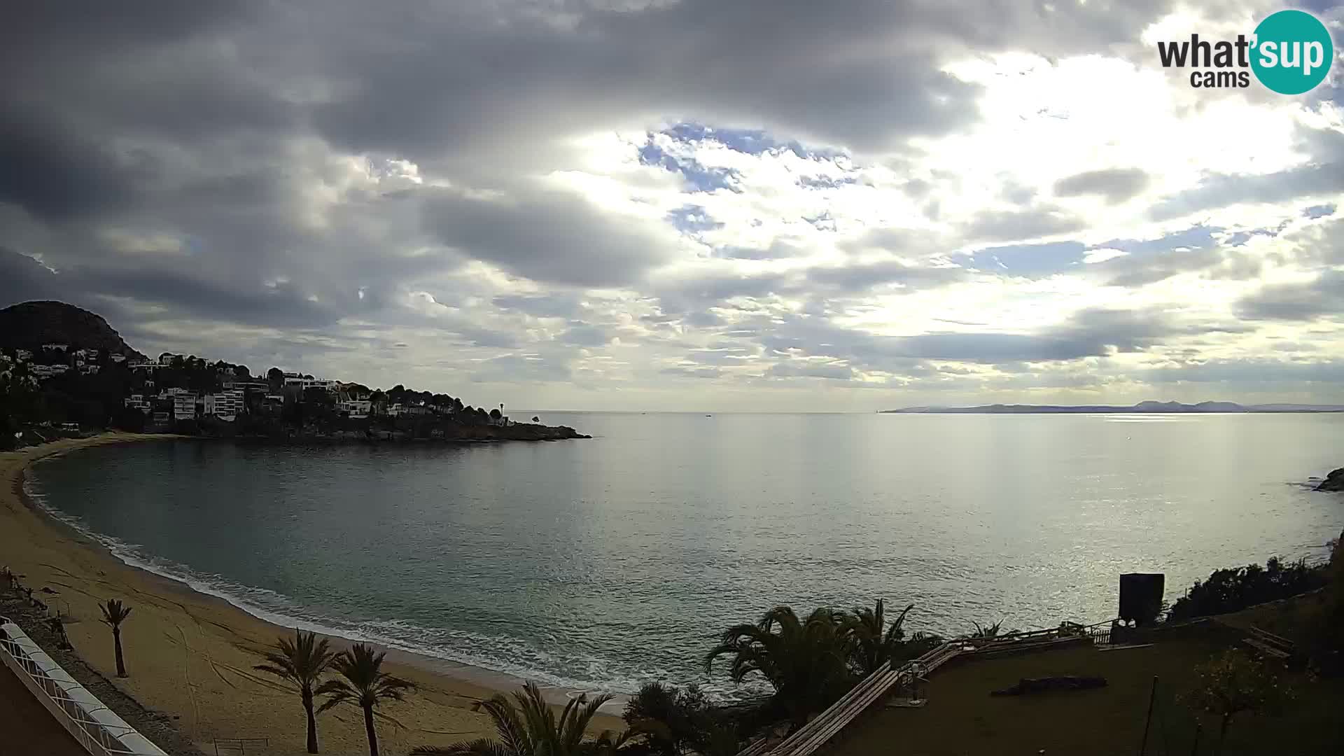 Platja de l’Almadrava Spiaggia Live Webcam Roses – Costa Brava – Spagna
