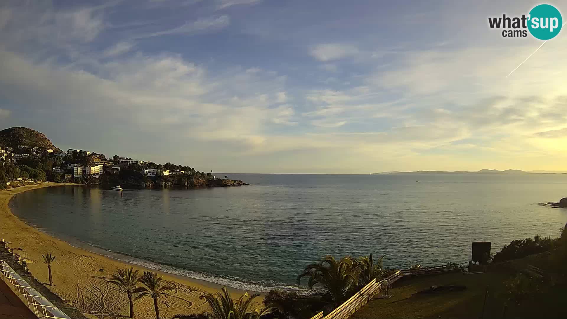 Plage de l’Almadrava Livecam Roses – Costa Brava – Espagne
