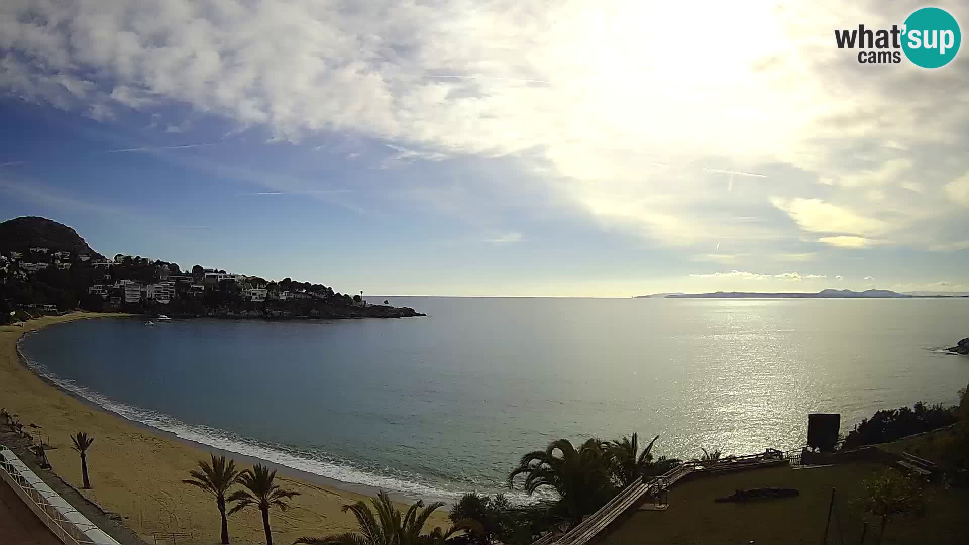 Plaža de l’Almadrava web kamera Roses – Costa Brava – Španjolska