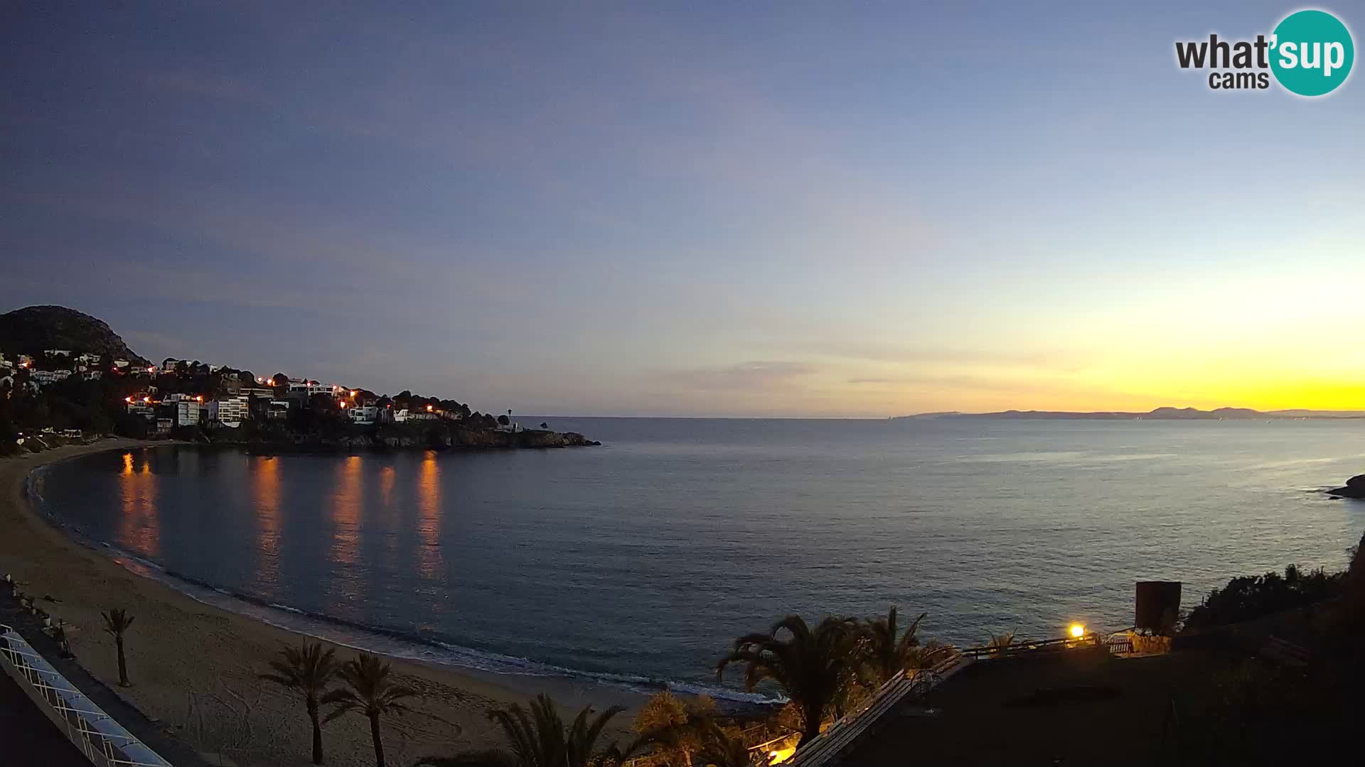 Platja de l’Almadrava Spiaggia Live Webcam Roses – Costa Brava – Spagna