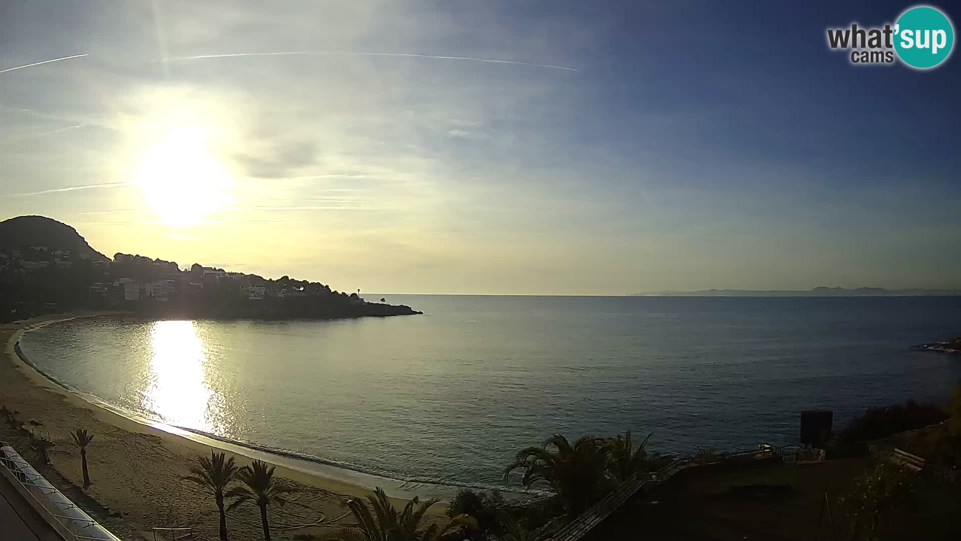 Platja de l’Almadrava Spiaggia Live Webcam Roses – Costa Brava – Spagna