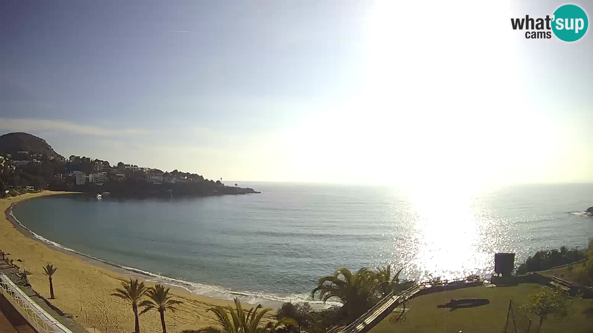 Plaža de l’Almadrava web kamera Roses – Costa Brava – Španjolska