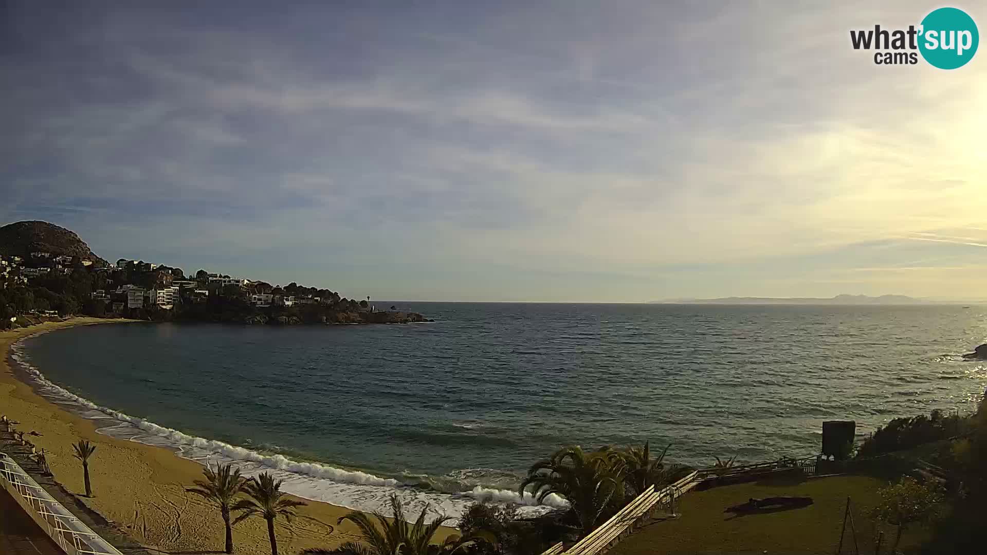 Platja de l’Almadrava Spiaggia Live Webcam Roses – Costa Brava – Spagna