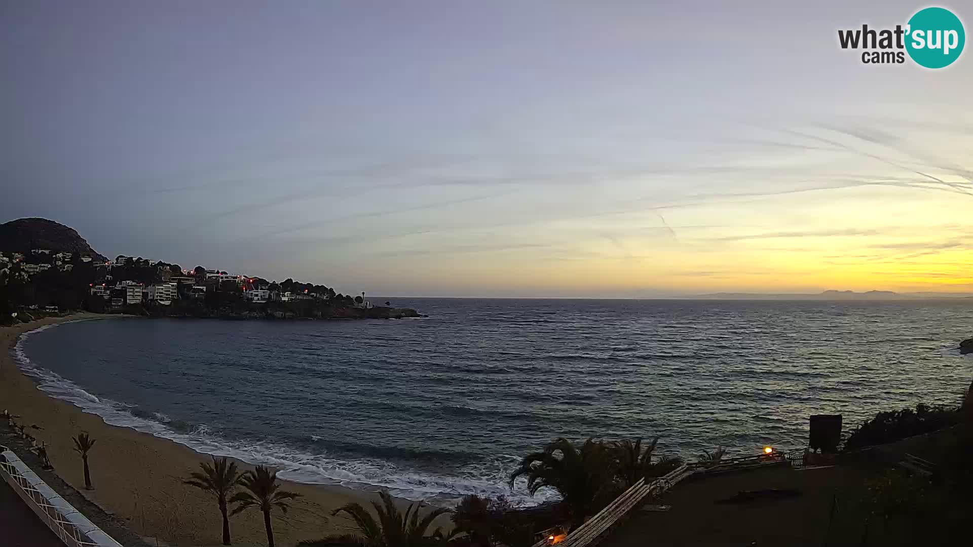 Plaža de l’Almadrava web kamera Roses – Costa Brava – Španjolska