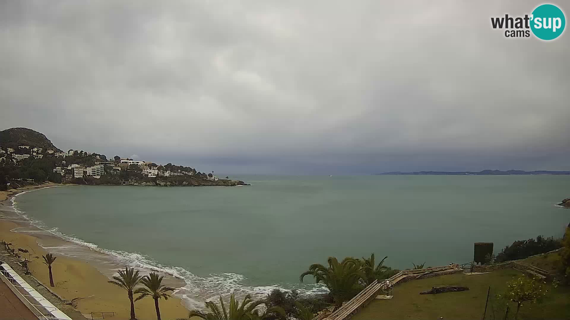 Platja de l’Almadrava Spiaggia Live Webcam Roses – Costa Brava – Spagna