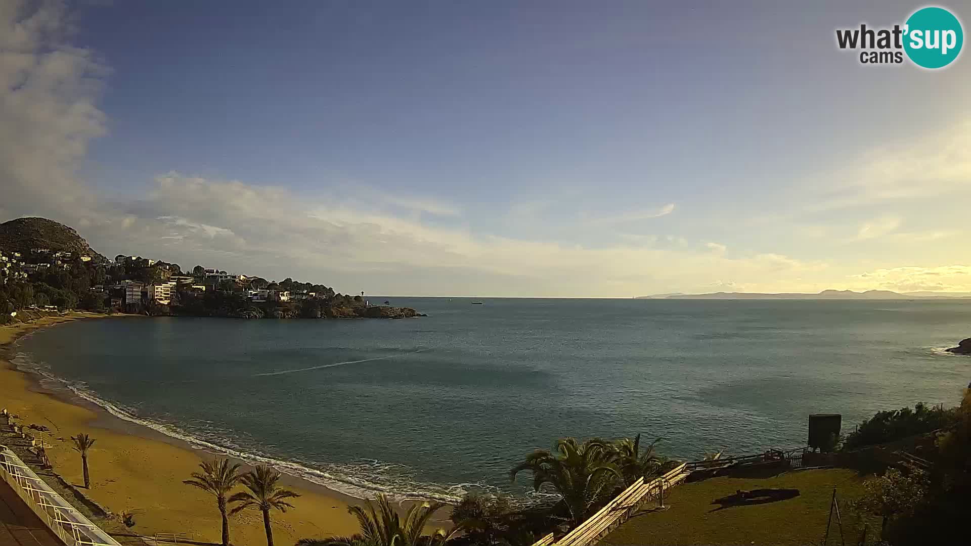 Platja de l’Almadrava Strand Webcam Roses – Costa Brava – Spanien