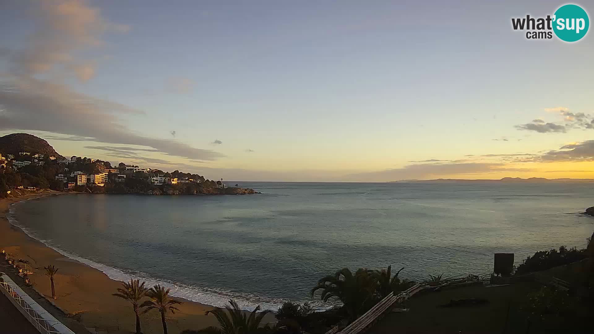 Platja de l’Almadrava Strand Webcam Roses – Costa Brava – Spanien
