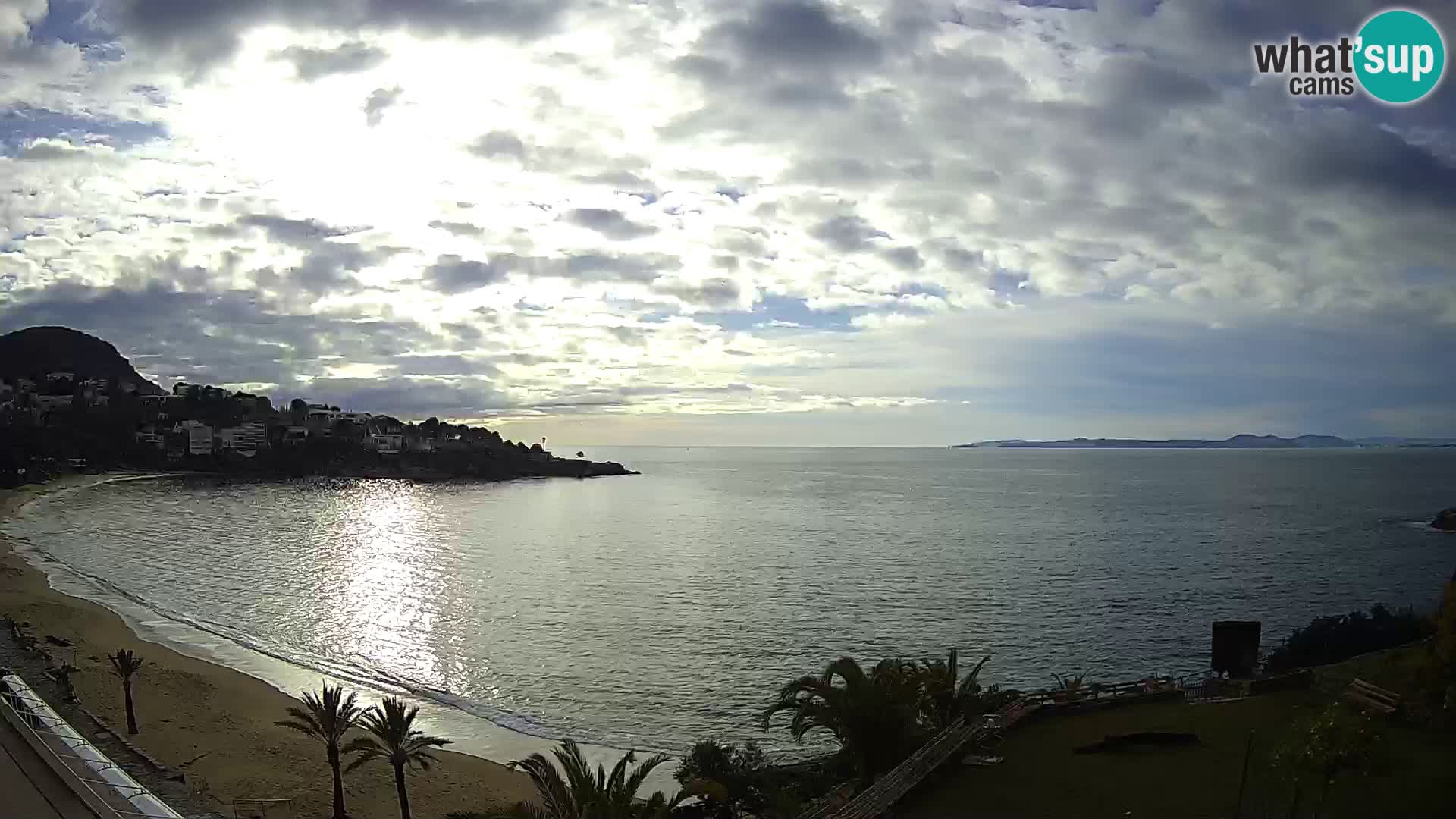 Plage de l’Almadrava Livecam Roses – Costa Brava – Espagne