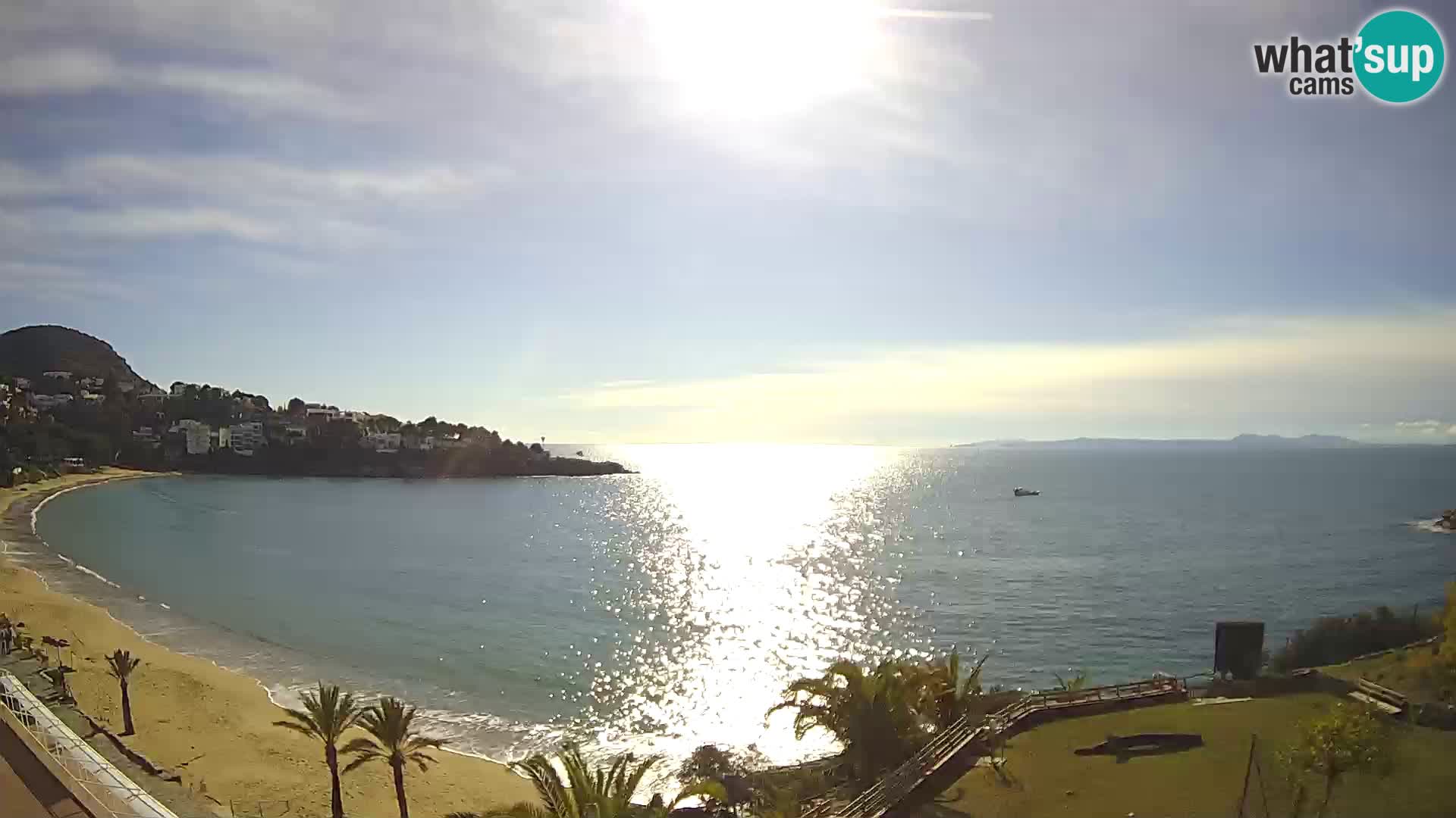 Plaža de l’Almadrava web kamera Roses – Costa Brava – Španjolska