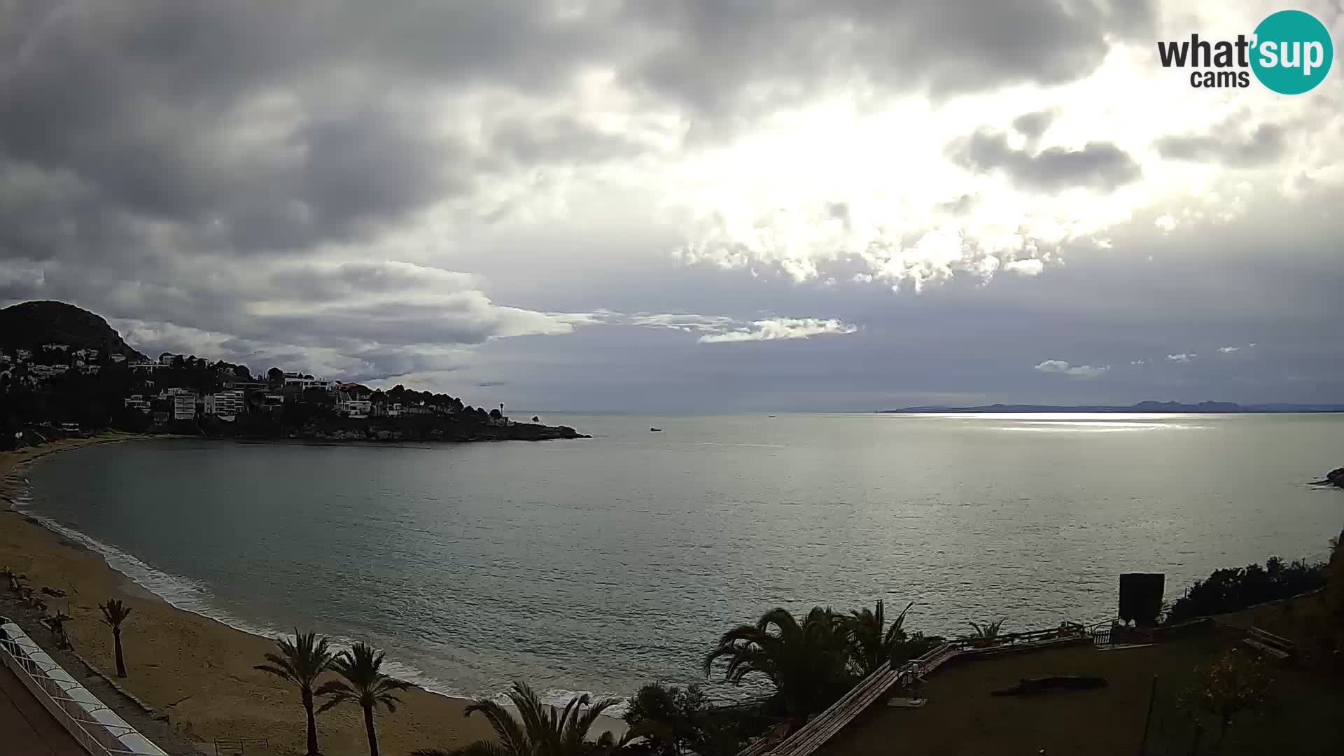 Plage de l’Almadrava Livecam Roses – Costa Brava – Espagne