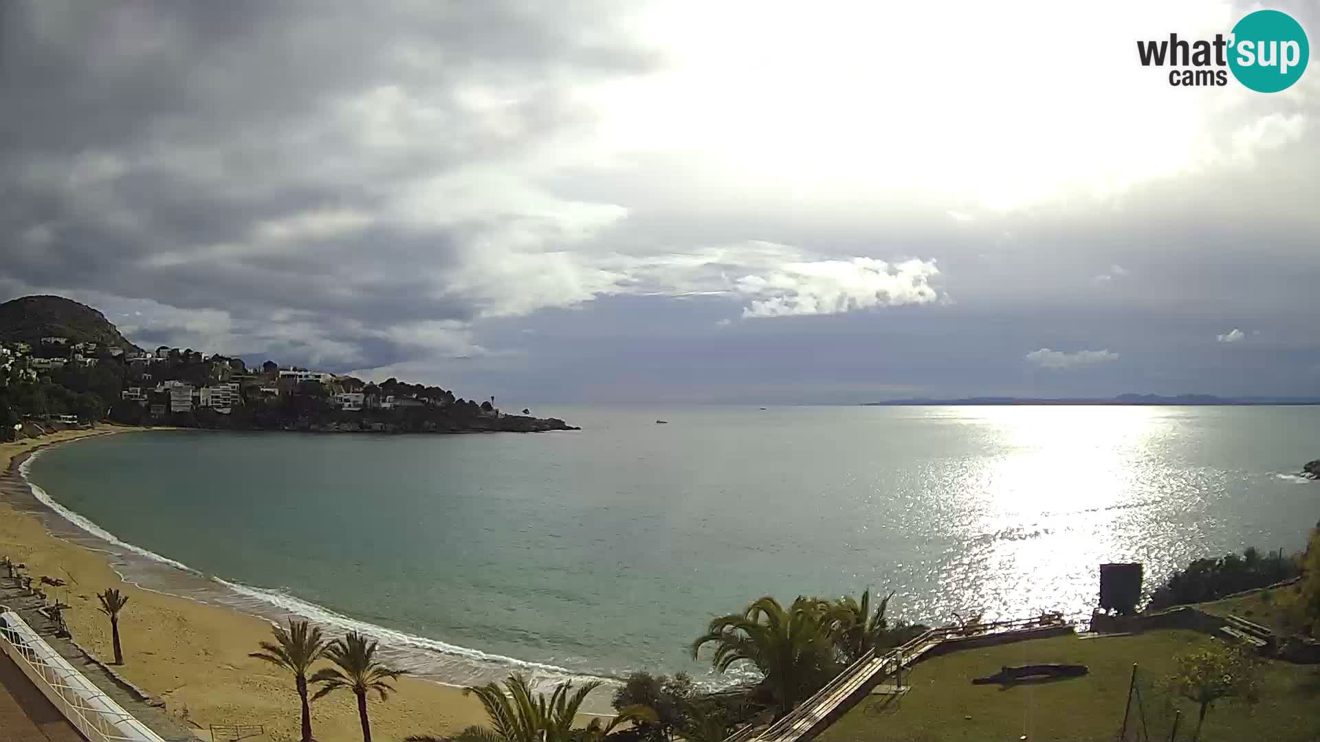 Plaža de l’Almadrava web kamera Roses – Costa Brava – Španjolska