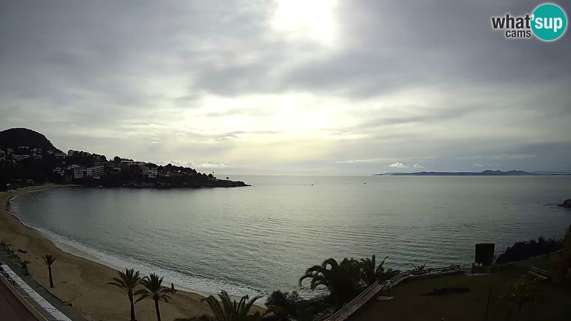 Plage de l’Almadrava Livecam Roses – Costa Brava – Espagne