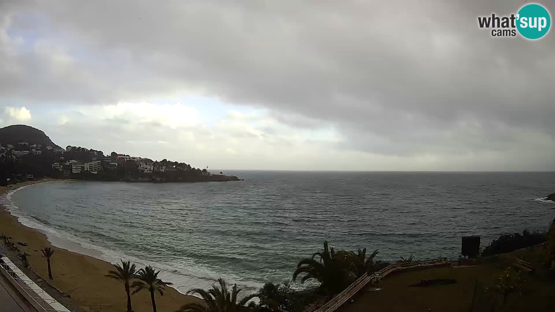Platja de l’Almadrava Strand Webcam Roses – Costa Brava – Spanien
