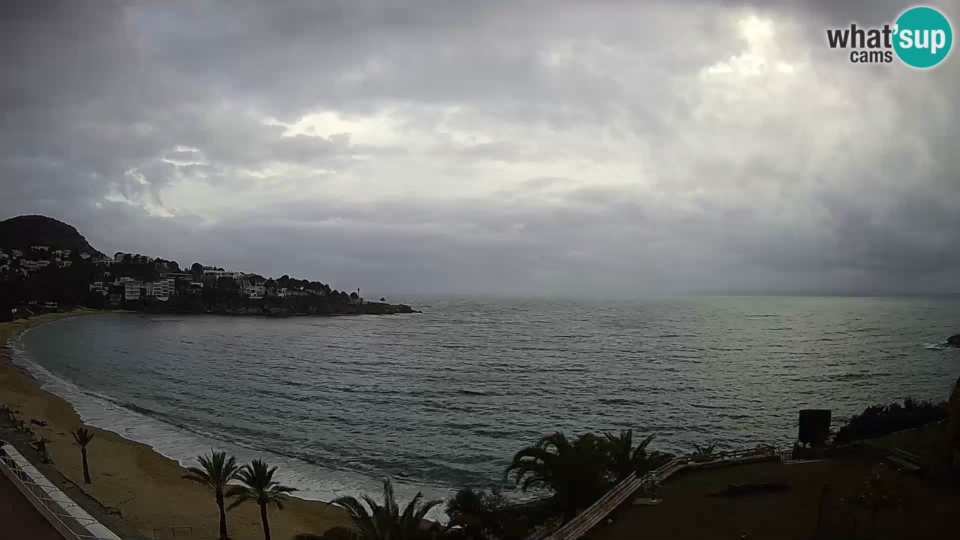 Playa de l’Almadrava camera en vivo Roses – Costa Brava – Espana