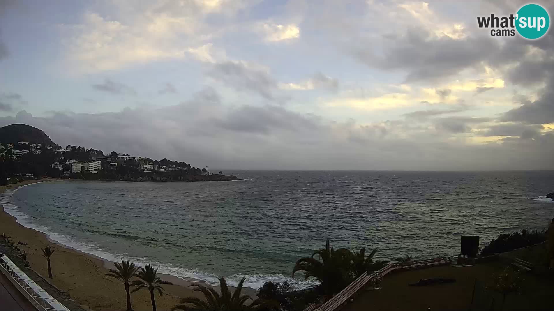 Platja de l’Almadrava Spiaggia Live Webcam Roses – Costa Brava – Spagna