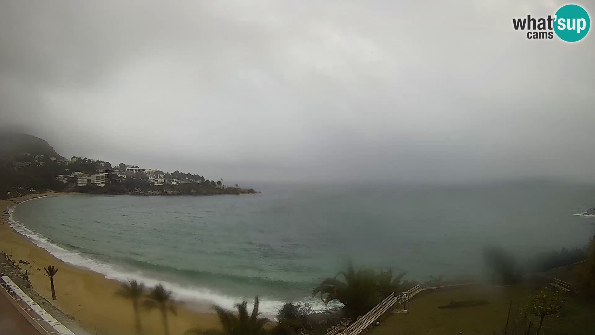 Platja de l’Almadrava beach Live Webcam Roses – Costa Brava – Spain