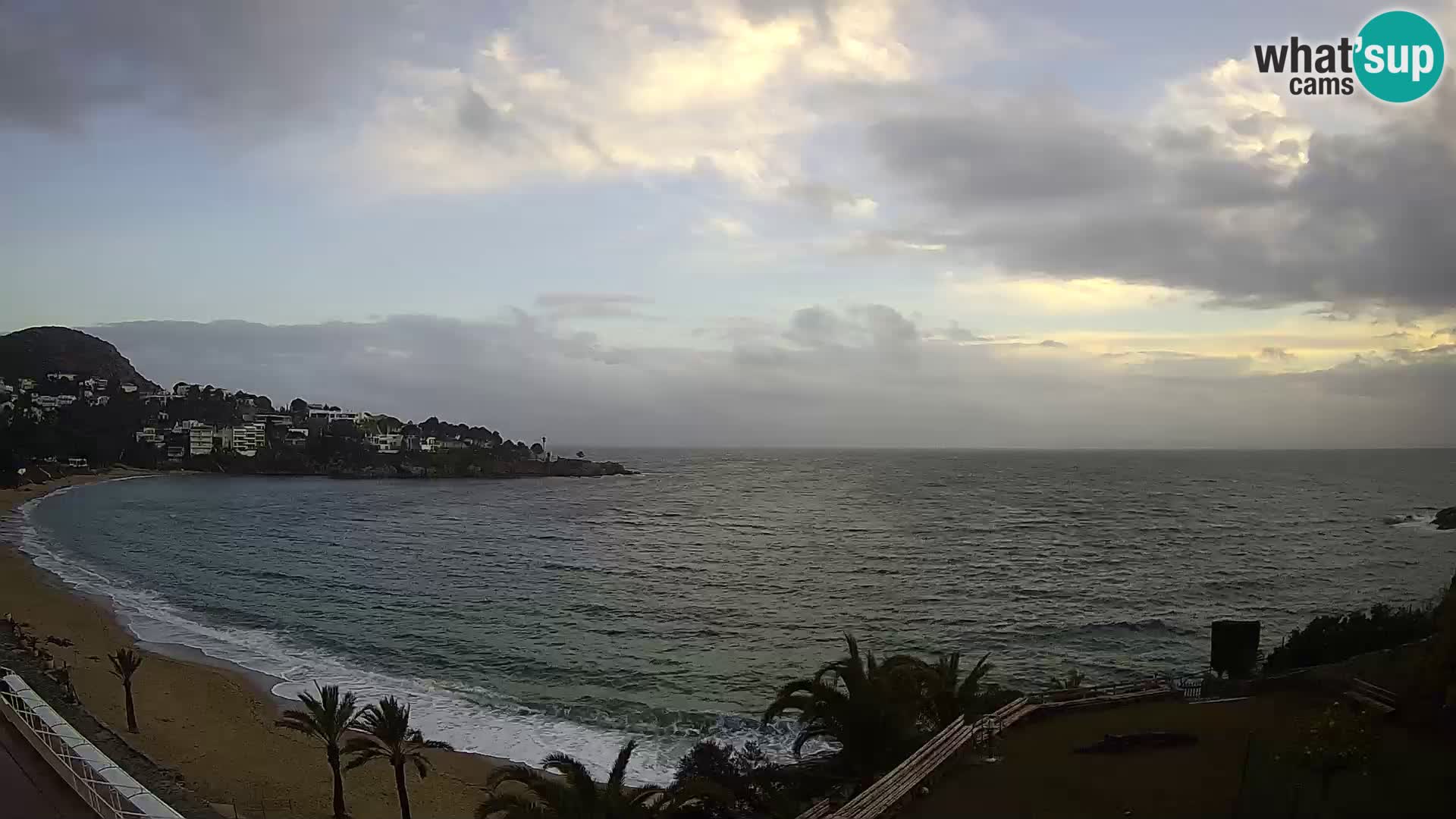 Plage de l’Almadrava Livecam Roses – Costa Brava – Espagne