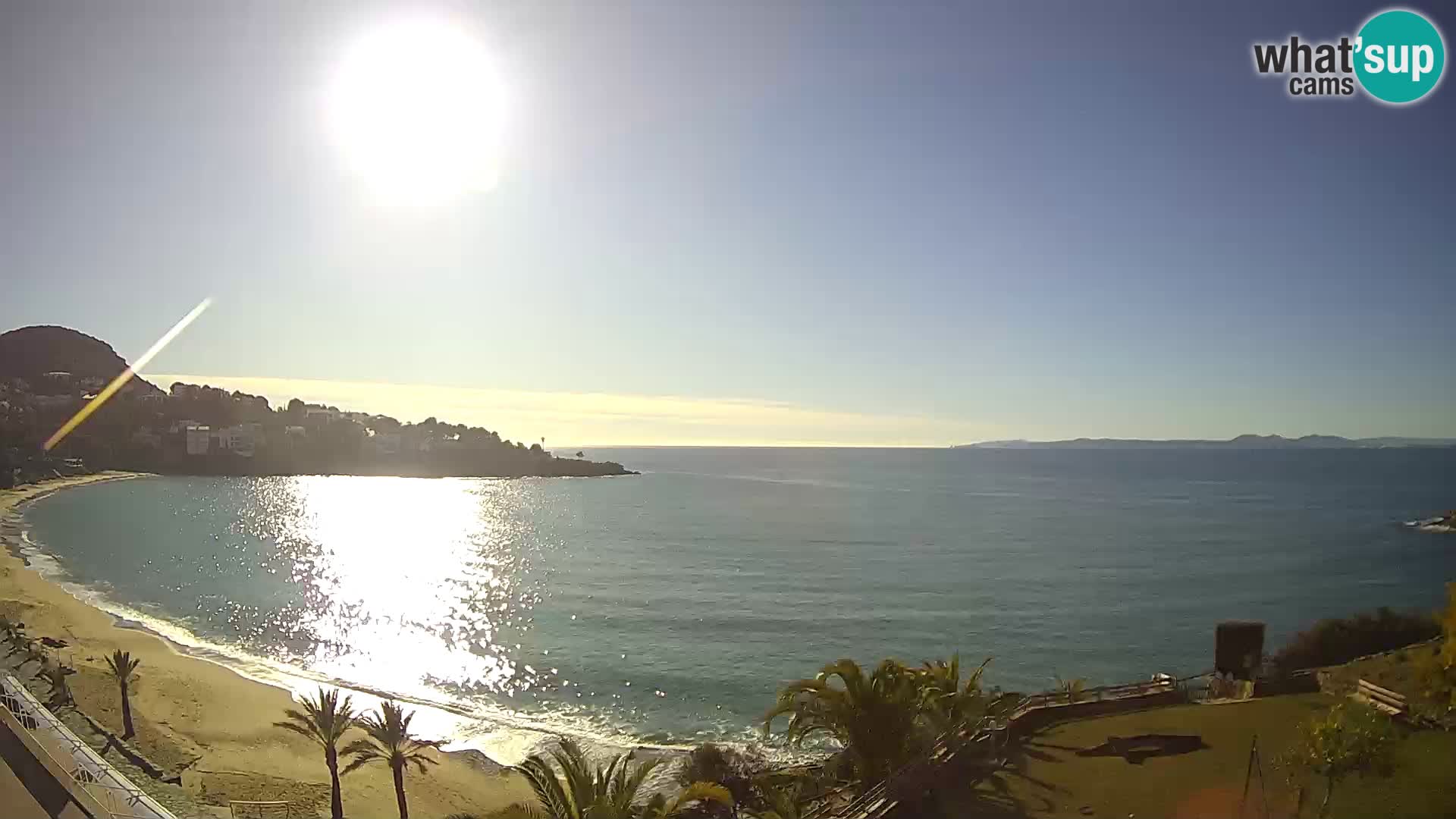 Platja de l’Almadrava Strand Webcam Roses – Costa Brava – Spanien