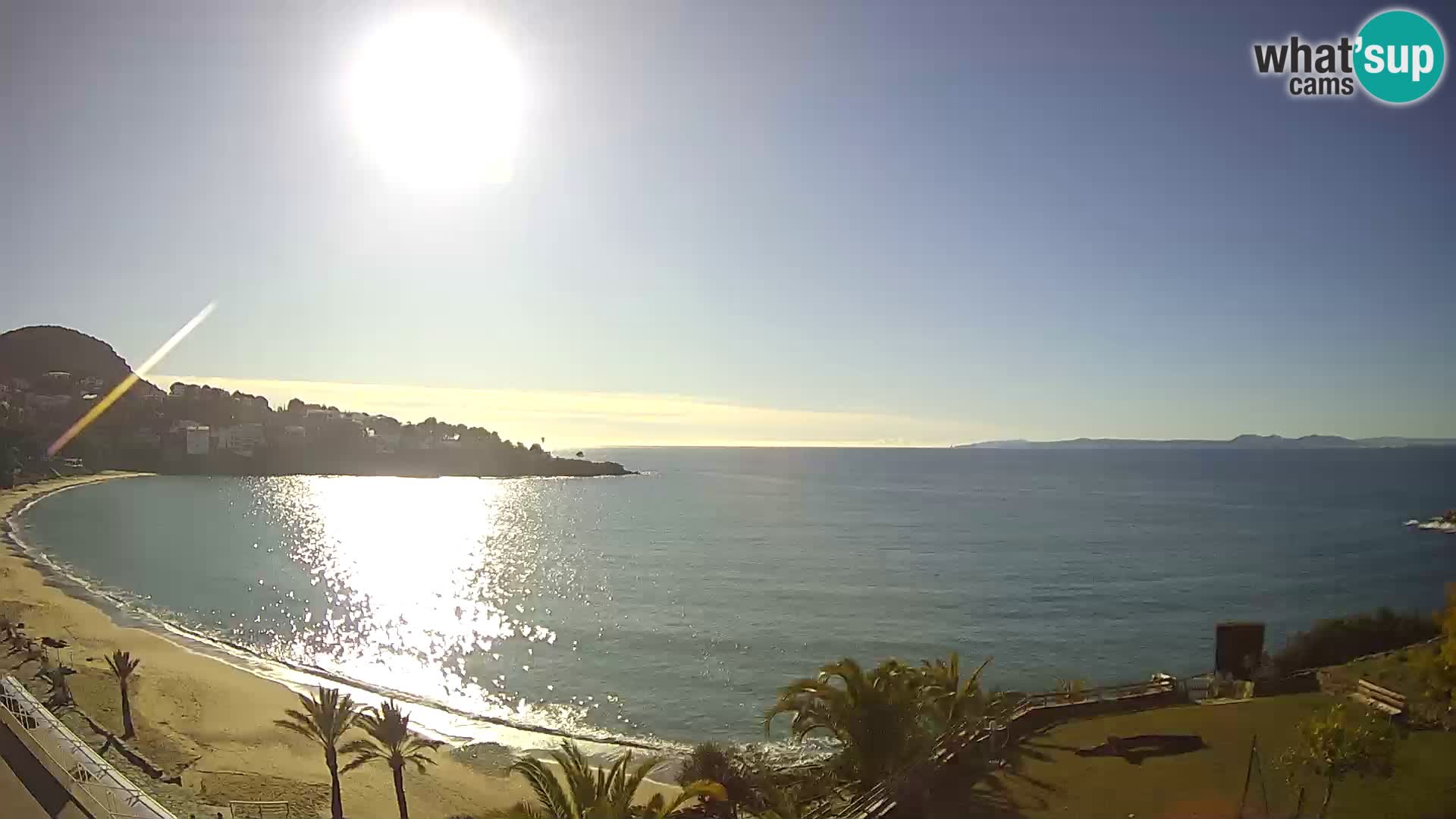 Platja de l’Almadrava Strand Webcam Roses – Costa Brava – Spanien