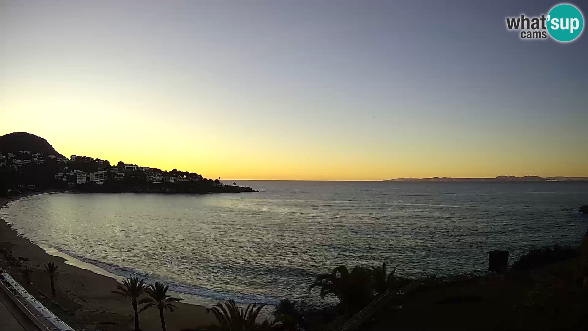 Platja de l’Almadrava Strand Webcam Roses – Costa Brava – Spanien