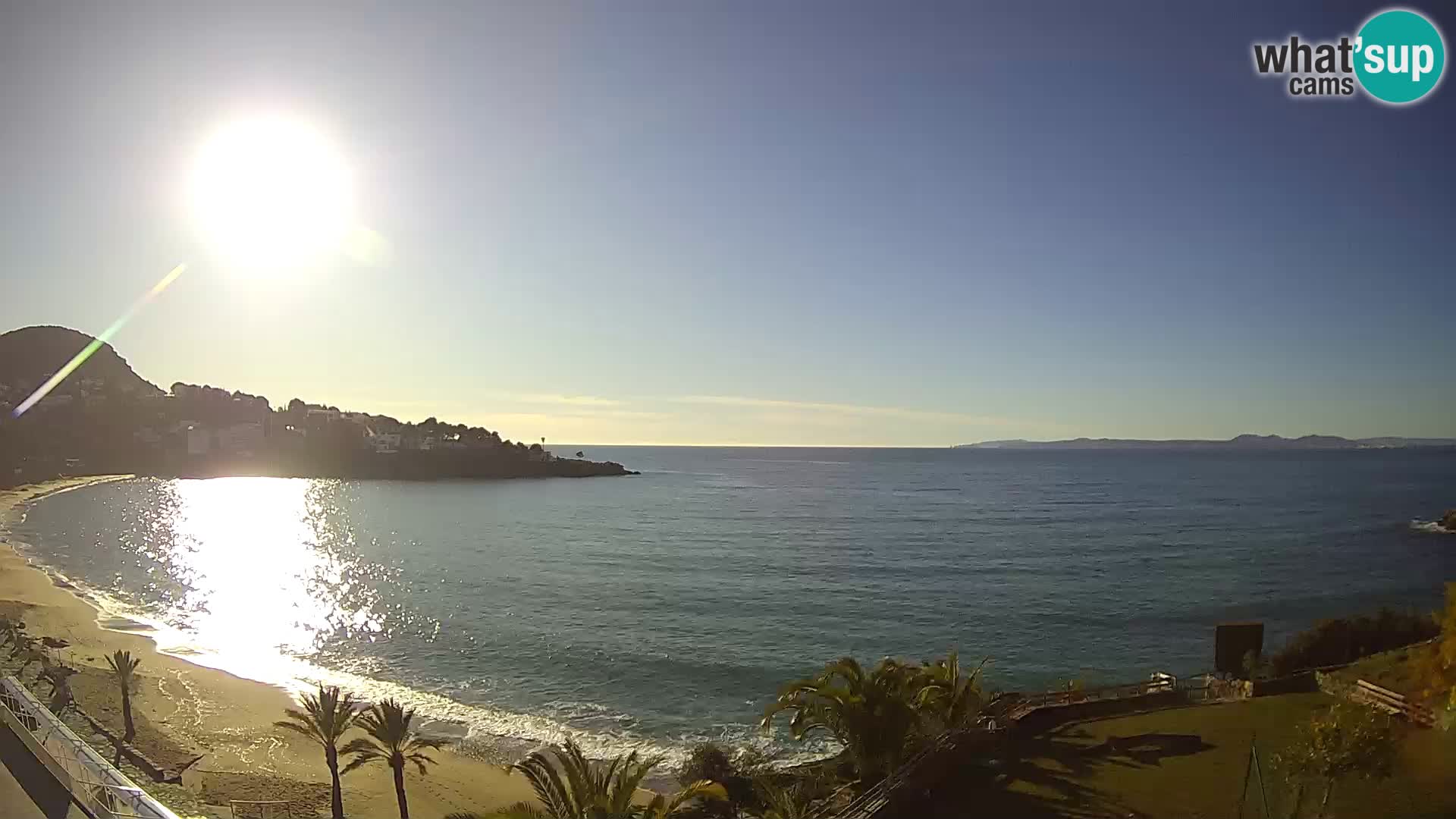 Platja de l’Almadrava Spiaggia Live Webcam Roses – Costa Brava – Spagna