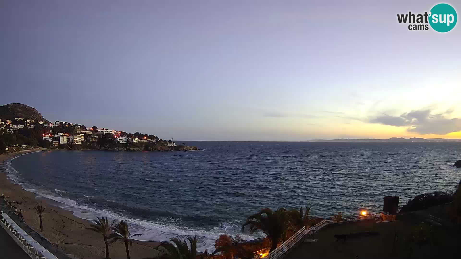 Platja de l’Almadrava Spiaggia Live Webcam Roses – Costa Brava – Spagna