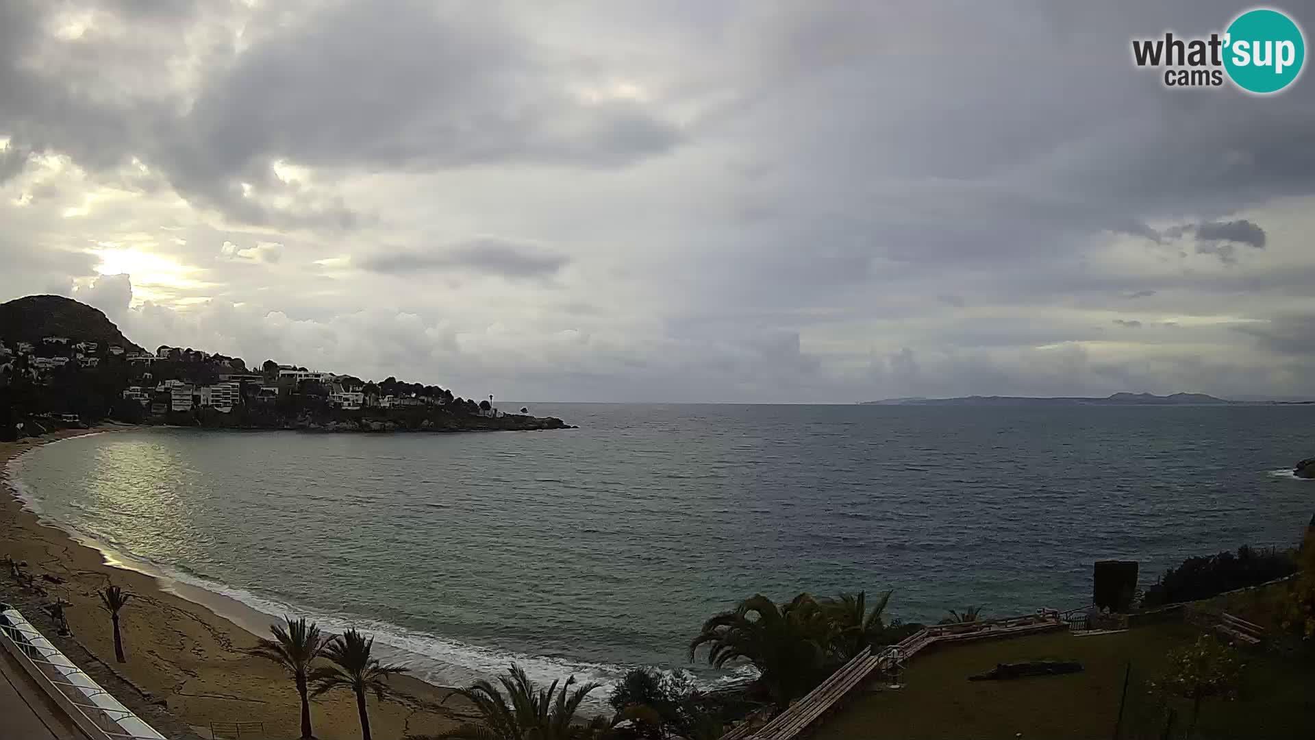 Platja de l’Almadrava Spiaggia Live Webcam Roses – Costa Brava – Spagna