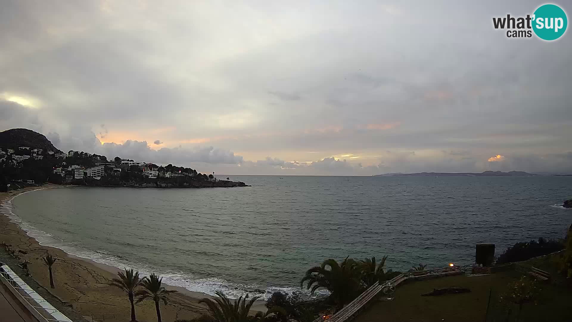 Plaža de l’Almadrava web kamera Roses – Costa Brava – Španjolska