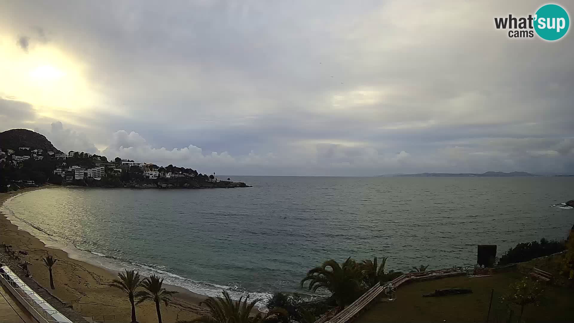 Plaža de l’Almadrava web kamera Roses – Costa Brava – Španjolska