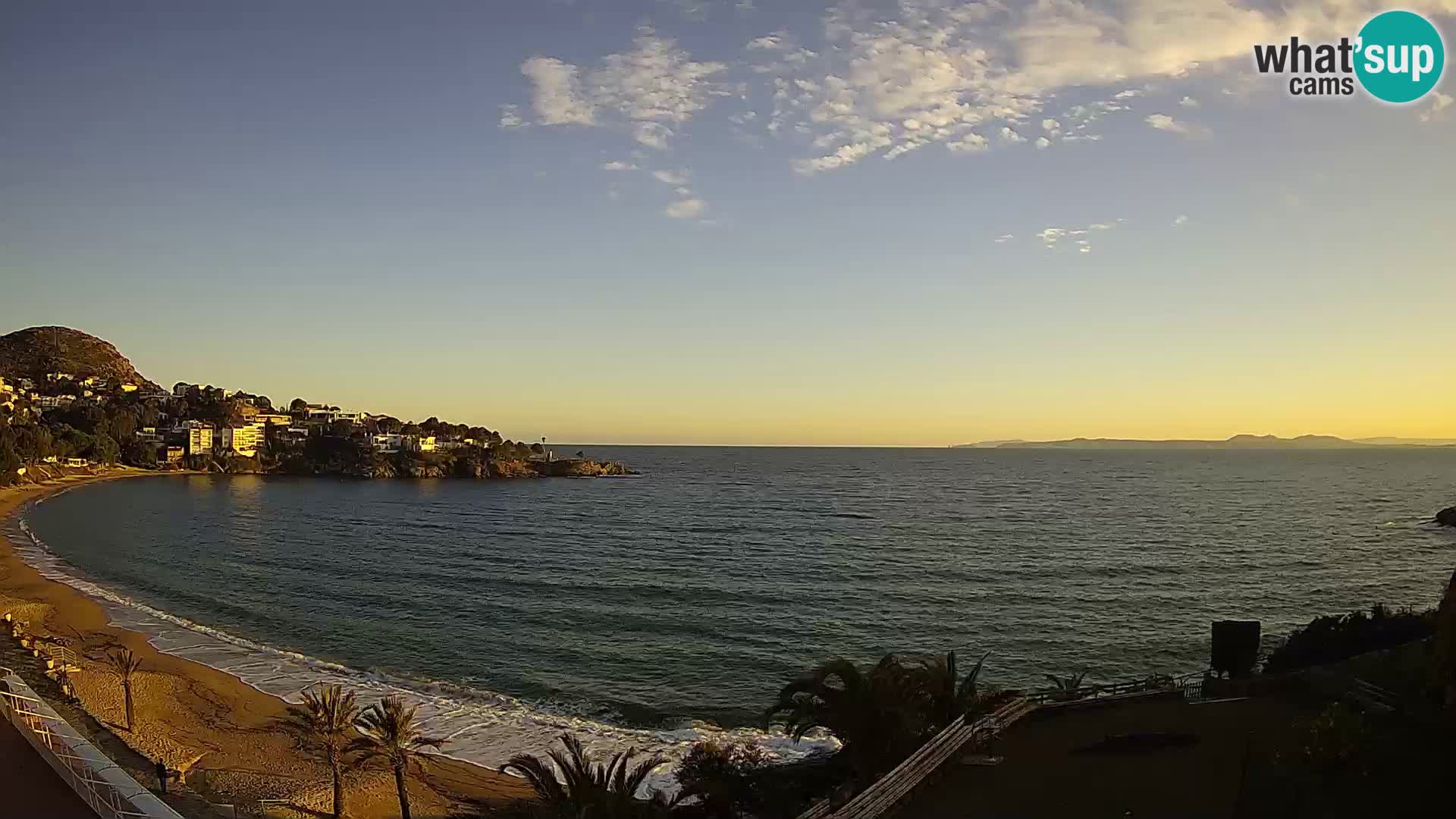Platja de l’Almadrava Spiaggia Live Webcam Roses – Costa Brava – Spagna